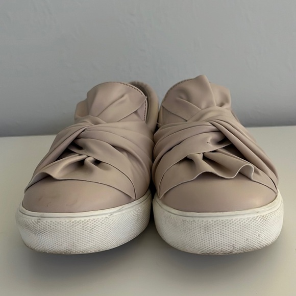 MIA Tie-Style Blush Slip On Sneakers/Loafers - Picture 8 of 8